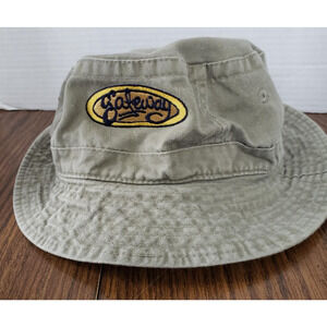 Gateway Olive Green Toppers Bucket Hat Olive OS Made in Hong Kong
